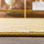 Tapis jaune à motif géométrique Debrodie-462047981