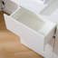 Commode moderne 6 tiroirs avec bureau amovible