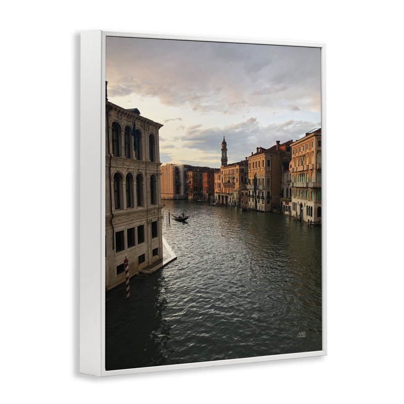  «Venice Canal Architecture», estampe numérique par Max Blakesberg Studios, H 14 po x l 11 po
