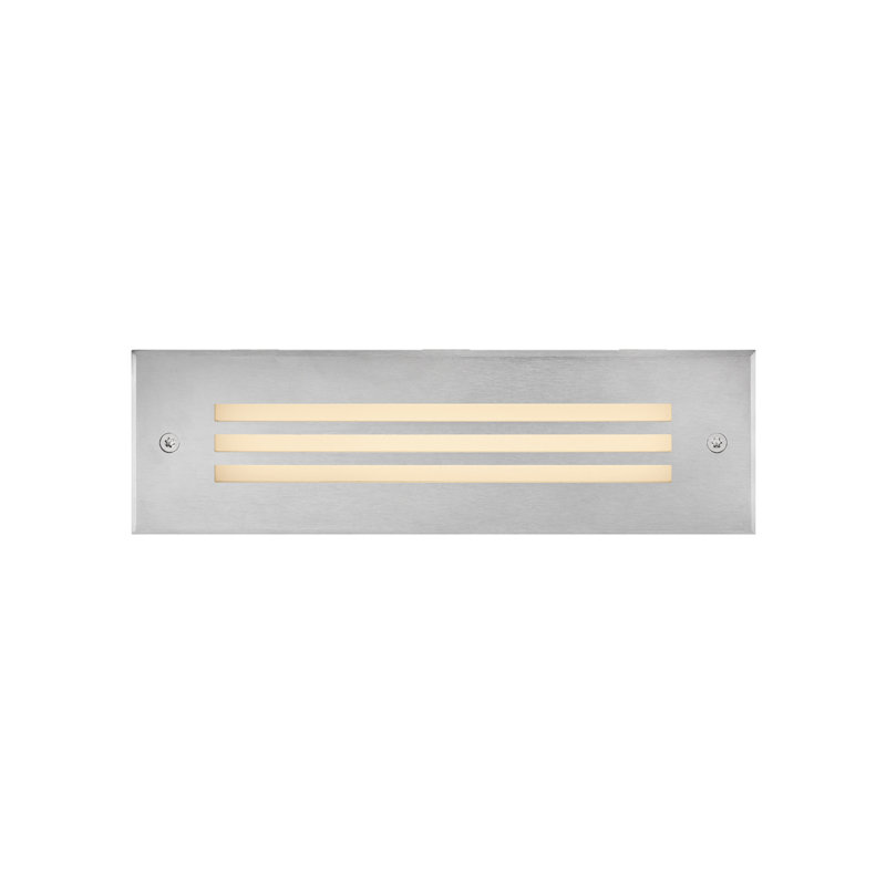 Dash 12V Large Louvered Brick Light with Integrated LED