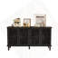 Buffet antique 60 "avec sculptures florales-1363701536