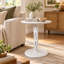 Solid Wood Top End Table-406665839