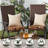 Sunbrella Outdoor Dining Chair Seat Pad-1887435526