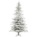 Sierra Lighted Artificial Fir Christmas Tree