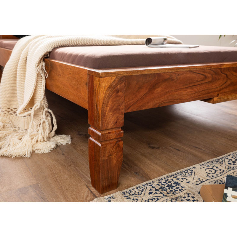Oxford Solid Wood Bed, 127cm W x 217cm L