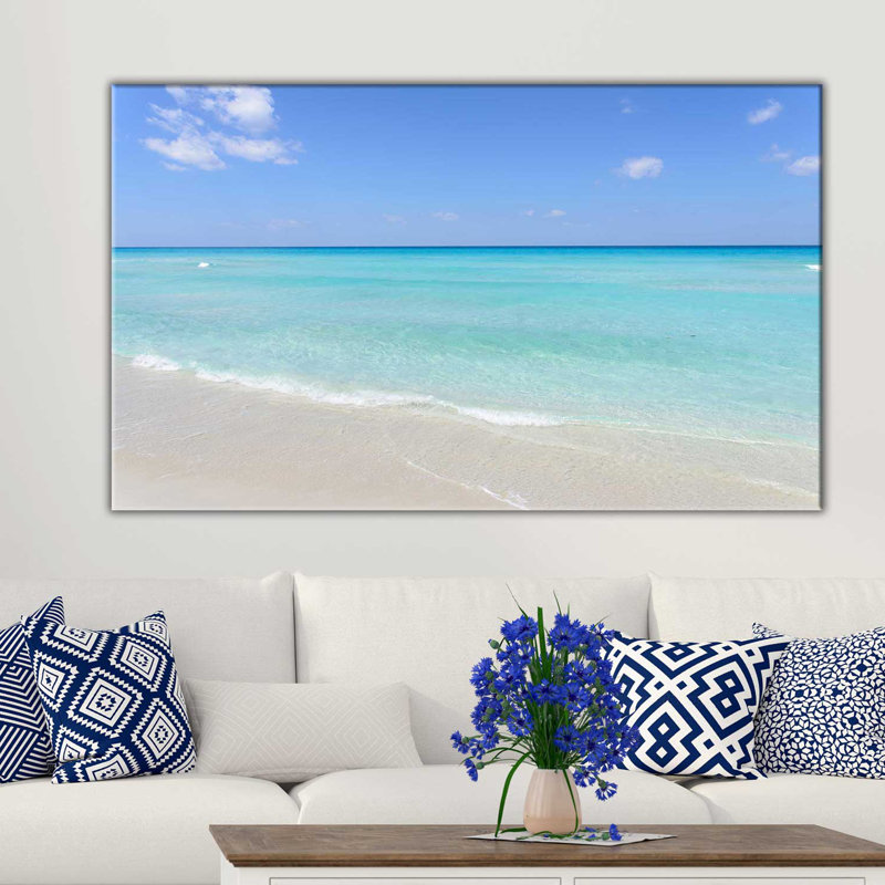 « tropical escapade ii », reproduction de photo sur toile tendue, H 18 po x l 30 po x P 1 po