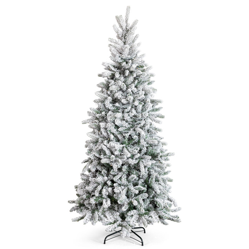 Arbre de Noël artificiel enneigé 7 pi
