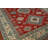 Red Geometric Kazak Oriental Area Rug