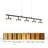 Essinger 5 - Light Kitchen Island Linear LED Pendant