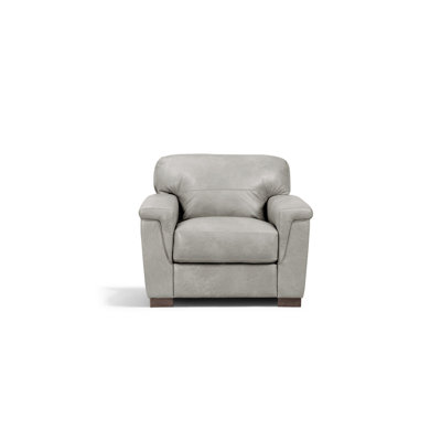 Chaise en cuir Cornelia Beige