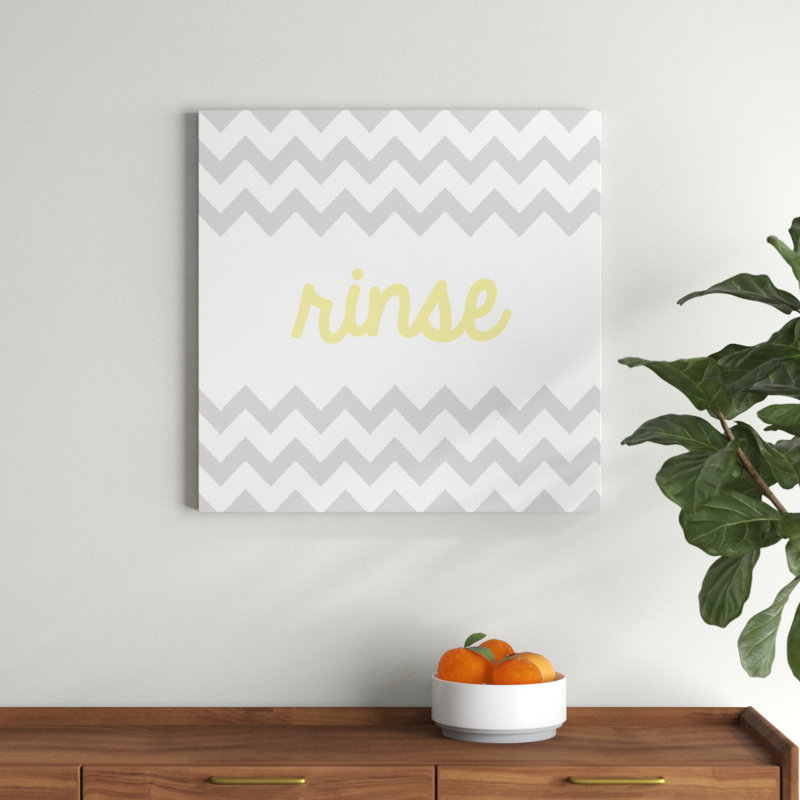 «Rinse» par Anna Hamily, impression sur toile, H 30 po x l 30 po, Toile tendue