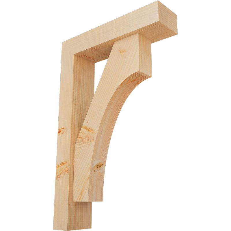 Support Westlake Block avec support décalé, 34 x 22, Sapin Douglas de l 5 1/2 po (lisse)
