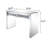 Console Table, Mirrored & Faux Diamonds