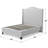 Hampton  Wingback Bed, Linen-108856404-108856405