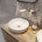 Wall Mounted Single Handle Waterfall Bathroom Sink Faucet