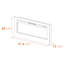 Orlando Adam Black Electric Fireplace Insert-112545244