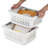 Sterilite Small Stacking Basket, Stack Storage Bins, Organize Closets, Pantry, Bathroom or Classroom