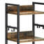 17 Stories 6-Tier Floor Standing Bookcase With 4 Hooks-181452089