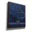«Coffee Blueprint 1 1ndigo» par Marco Fabiano, art mural sur toile-512407226