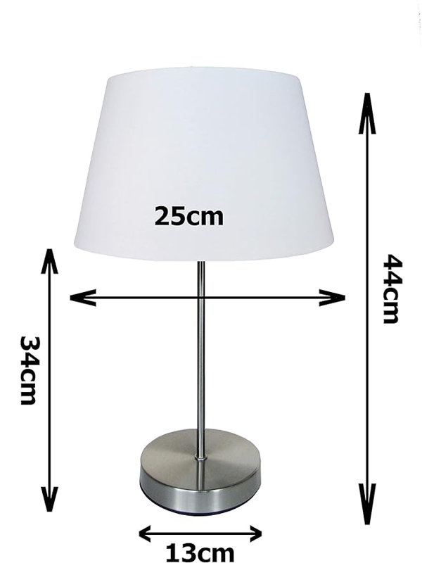 Okken Metal Table Lamp, Navy