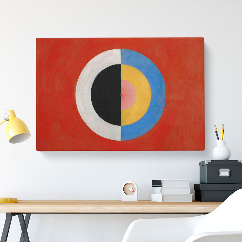 The Swan No.17 by Hilma Af Klint - Wrapped Canvas, 40cm H x 60cm W x 3cm D