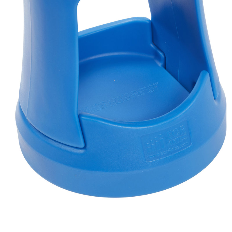 Tabouret de rangement actif ECR4Kids, siège de 15 po de hauteur, mobilier pour enfants, Bleu