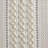 Ivory Cotton Printed Curtain Panel with Chenille Stripe, 50x84"|Lined Window Curtain for Living Room/Bedroom-605198823-605198841