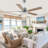52 Inch Modern Ceiling Fan with Light and Remote, 6 Speeds Reversible DC Motor Ceiling Fan With Light For Living Room-865875020