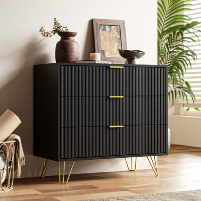 3 - Drawer Dresser, 31.5" W