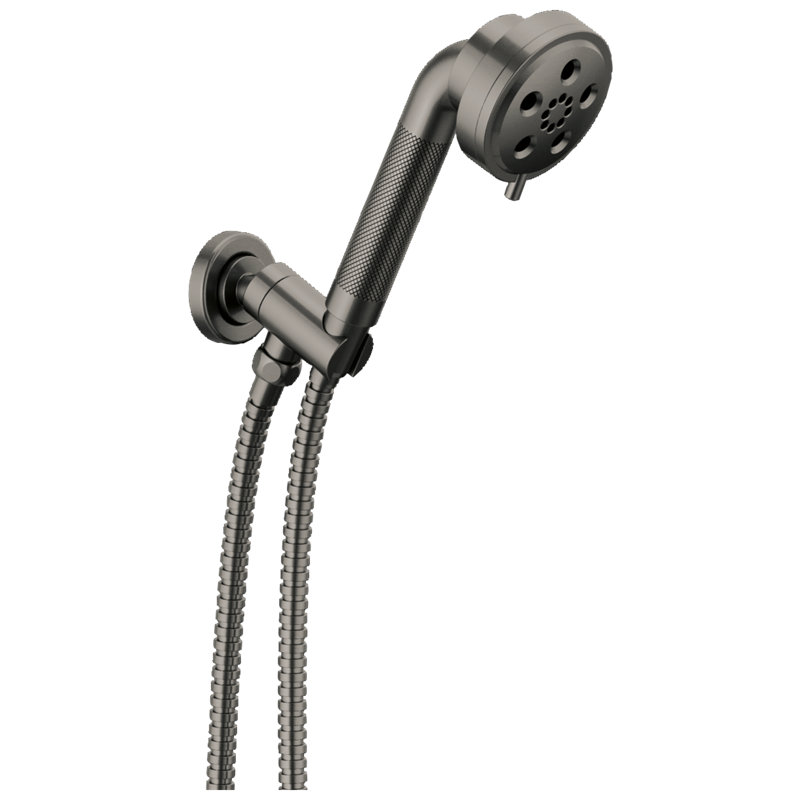 Litze® Wall Mount Handshower with H2OKinetic® Technology, Luxe Steel