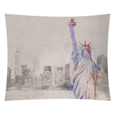 Tapisserie statue of liberty