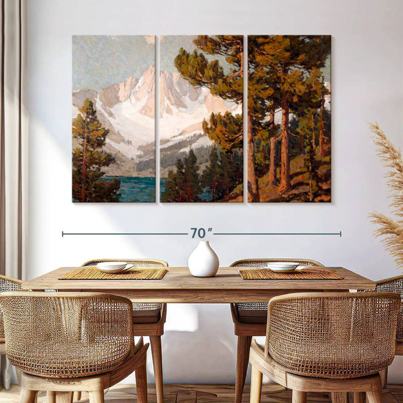 Alvord Pines, 42" H x 65" W