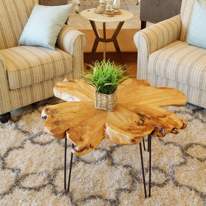 Batotana Solid Wood Single Coffee Table, Large