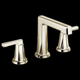 Levoir® Two-Handle Wall Mount Lavatory Faucet - Less Handles