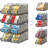 8 Pack Stackable Can Organizer for Pantry Cabinet Food Storage