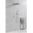 Thermostatic Complete Shower System with Rough in-Valve-97571265