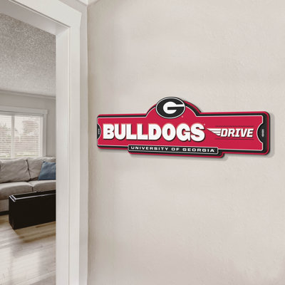 NCAA Georgia Bulldogs Street Sign