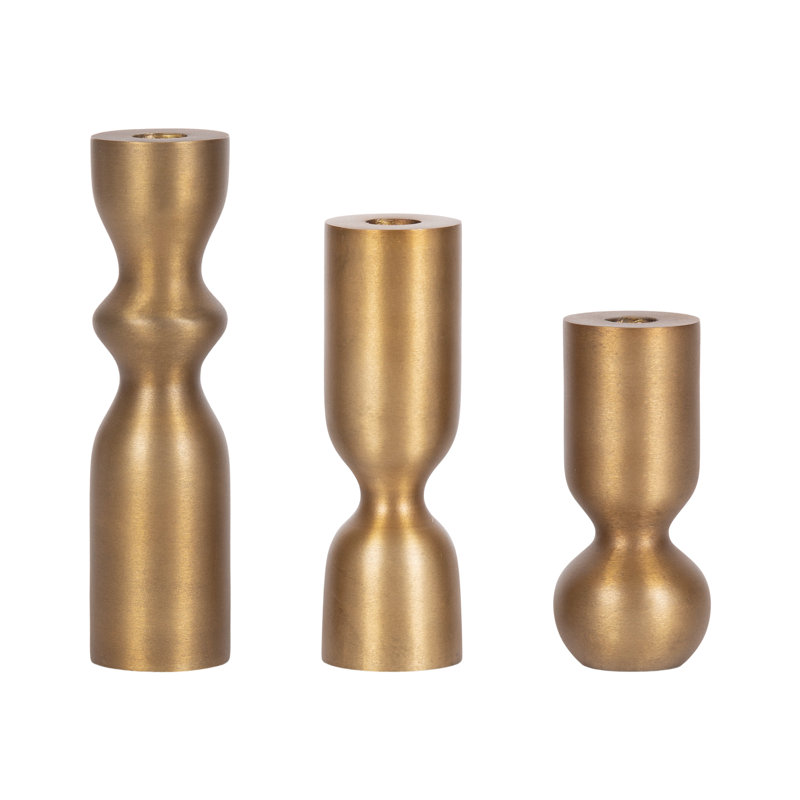 Ensemble de trois porte-bougies Pico Pico