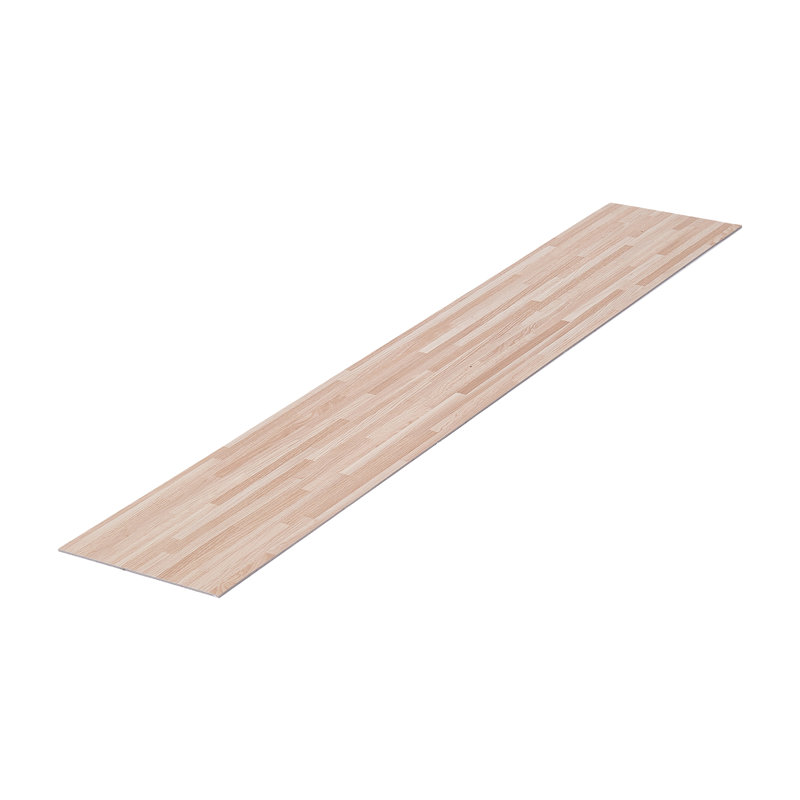 36pc Self-adhesive Wood Grain PVC Floor Tiles, Beige