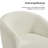 Cadie Boucle Barrel Armchair (Set of 2)-94883778