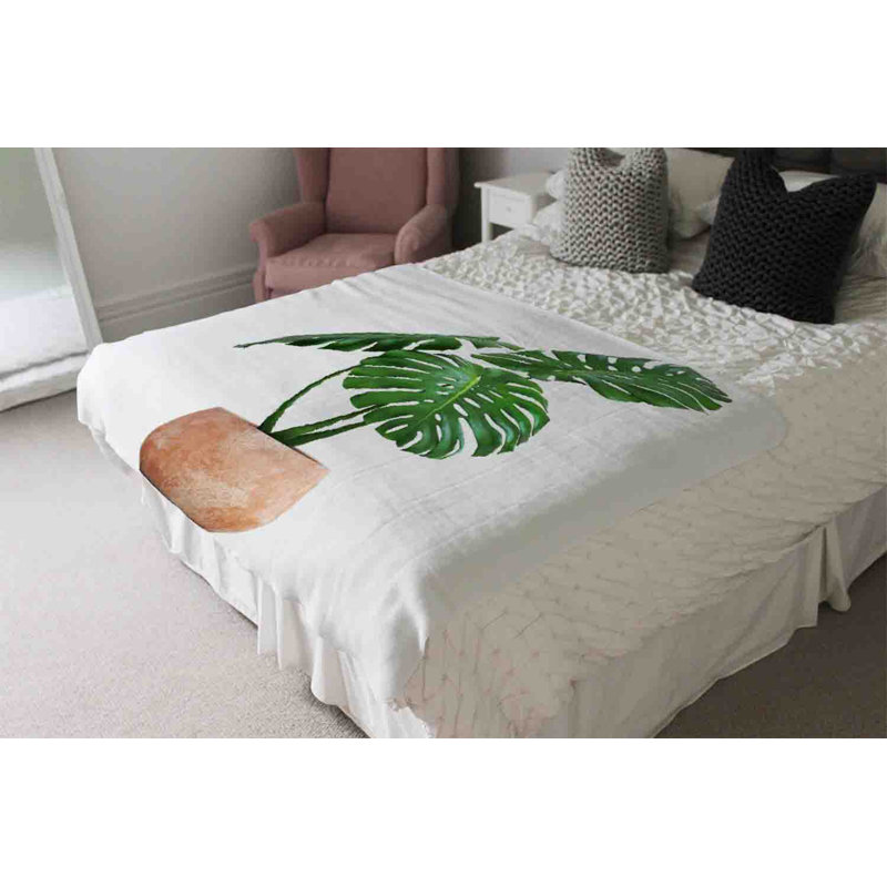 Monterion Plain Weave / Muslin Throw Blanket