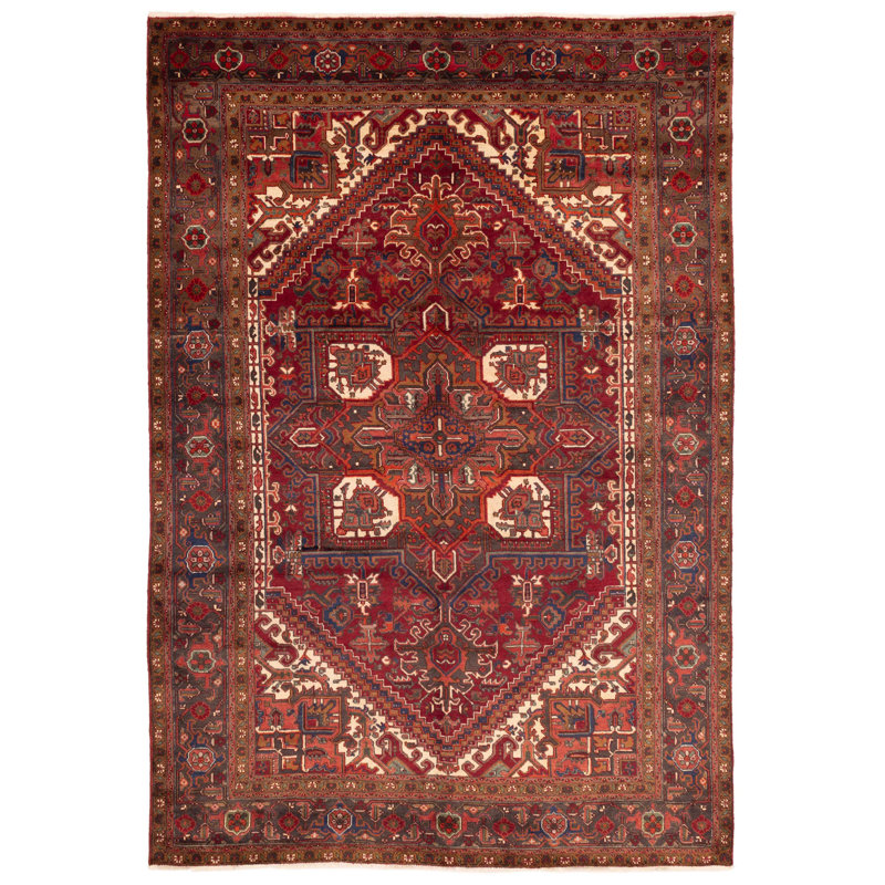 Tapis rouge Sarabi 7 pi 10 po x 11 pi 3 po