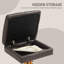 Shavondra Massage Recliner Chair with Footstool and Hidden Storage-760149204