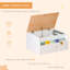 Kids Toy Storage Bench