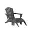 Ensemble de chaise Adirondack en plastique avec repose-pieds Altura-795354202