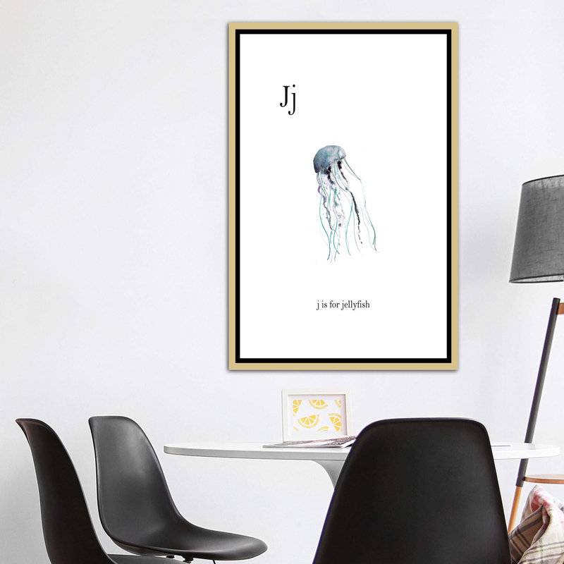Animals, 60" H x 40" W x 1.5" D, Gold Framed Canvas