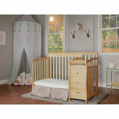 Jayden 4-in-1 Mini Convertible Crib and Changer -  Dream On Me, 629-N