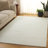 Kaljopa Hand Loomed Wool/Cotton Rug in Ivory-1067324250