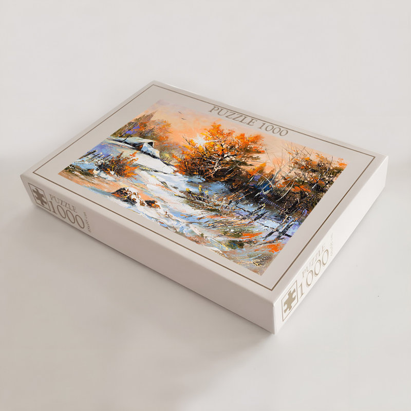 Casse-tête 1000 pièces, 26,8 po x 18,9 po | Conception 100% carton de haute qualité et éclatante | Parfait pour le plaisir en famille, le soulagement du stress et les jeux éducatifs | Cadeau pour adultes et enfants | Dimensions de la boîte: 13,2 po x 9,1 po x 2,0 po