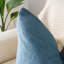 Ensemble de housse de coussin bleu côtier